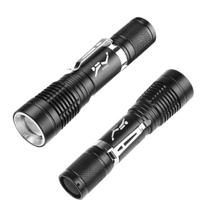 LO-073铝合金易于携带蛋白质金属夹潜水手电筒