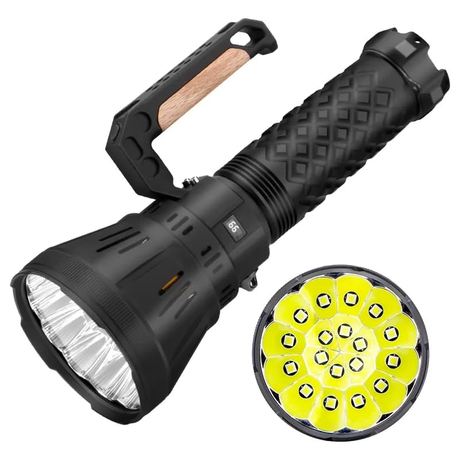 ሄልዮስ W5225 ከፍተኛ ኃይል 65000 ሮላንድ ቅዝቃዜ አድናቂ የፍለጋ መብራት እንደገና ሊሞሉ የሚችሉ የብርሃን መብራት